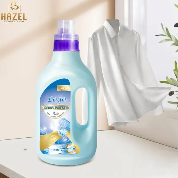 (THƠM LÂU-BỀN MÙI) Gia công nước xả vải HAZEL| Nhà máy gia công mỹ phẩm