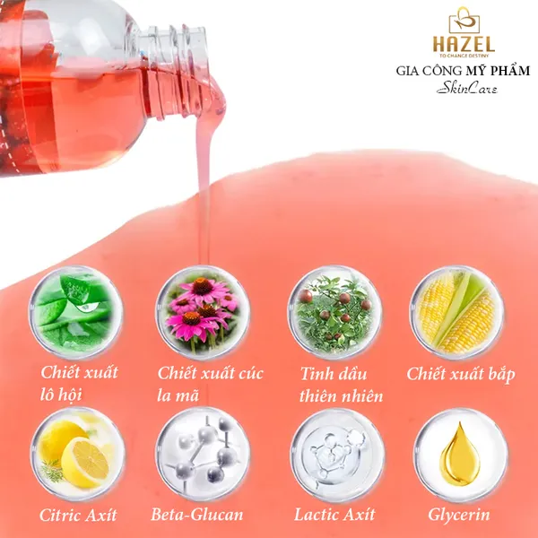 Gia công sữa tắm cho thú cưng tại Nhà máy gia công mỹ phẩm HAZEL