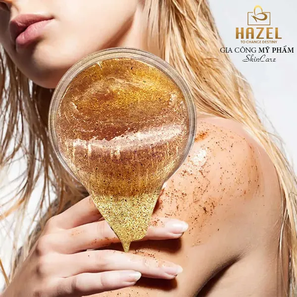Gia Công Tẩy Tế Bào Chết Body Hạt Óc Chó: Nhà Máy Gia Công Mỹ Phẩm Hazel