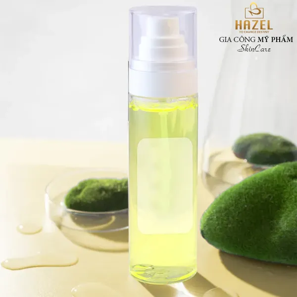 Gia công toner hoa đậu biếc (HỖ TRỢ) cấp ẩm| Nhà máy gia công mỹ phẩm HAZEL