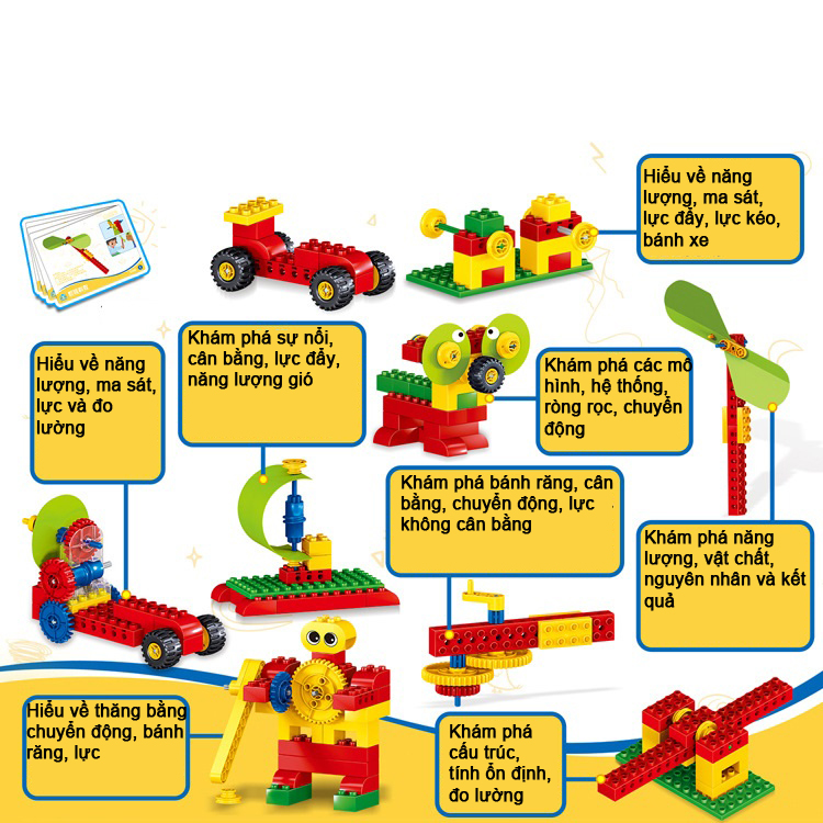 Đồ Chơi Giáo Dục Lego Education Đồ Chơi Lego 9656 Giáo Dục Sớm: Kỹ Sư