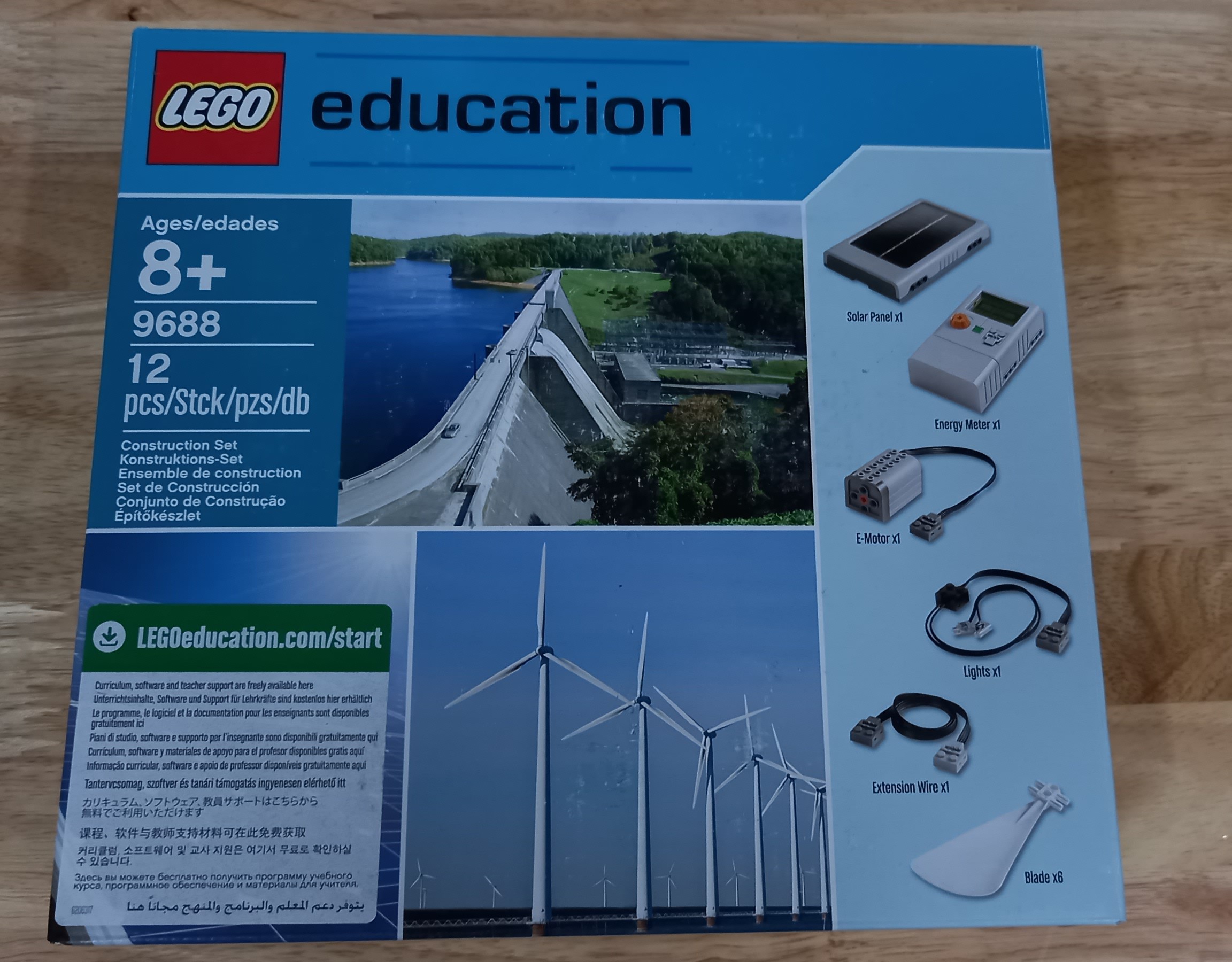 Bộ Lego Education 9688 Năng lượng tái tạo (bổ sung cho Lego 9686)