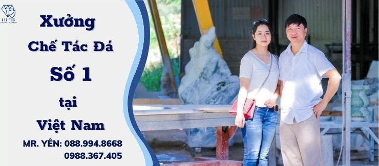 Bàn ghế đá tự nhiên Yên Bái 