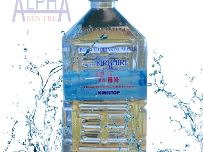 Lốc 6 chai nước uống KIRIFURI 01 lít Bến Tre