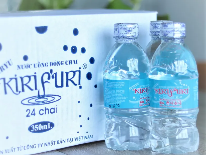 Nước uống đóng chai KIRIFURI 350ml Bến Tre