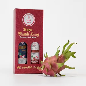 Combo 2 Chai Rượu Vang và Men's Thanh Long