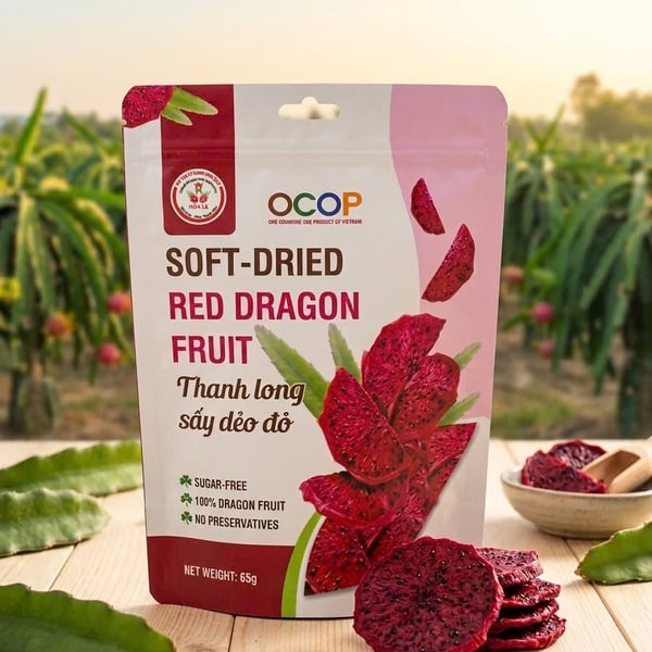 Thanh long đỏ sấy dẻo 65g