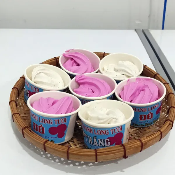 Kem thanh long tươi 