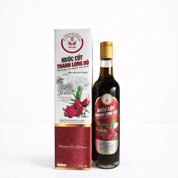 NƯỚC CỐT THANH LONG ĐỎ LÊN MEN TỰ NHIÊN 500ml