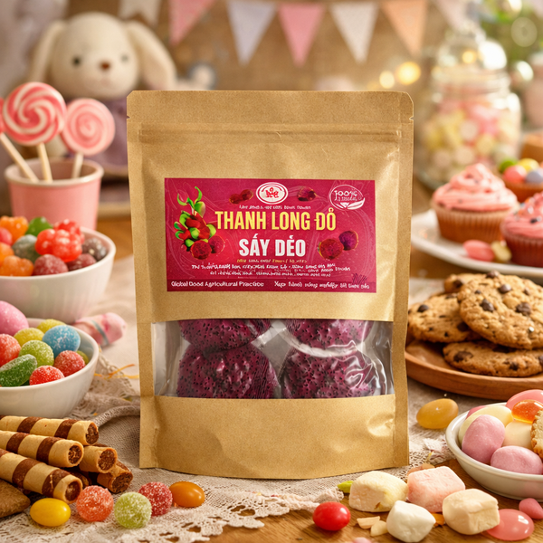 Thanh Long Đỏ Sấy Dẻo 250G
