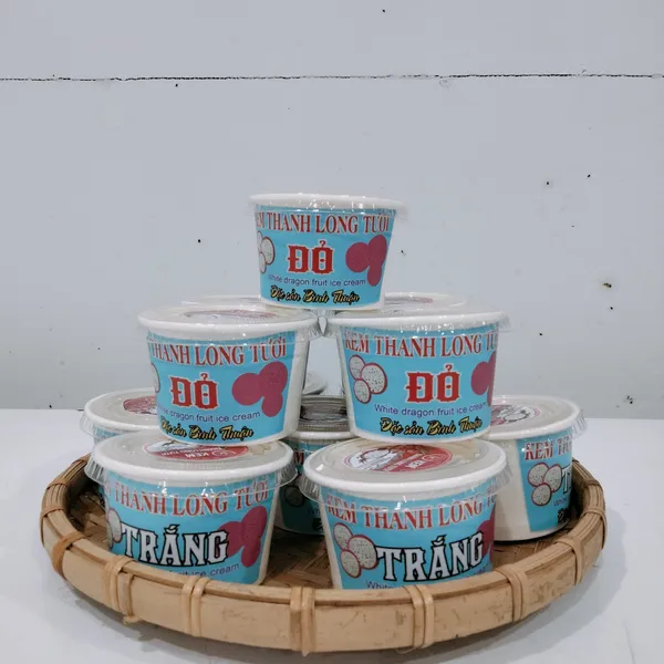 Kem thanh long tươi 