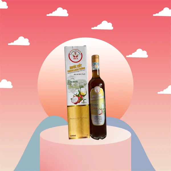 NƯỚC CỐT THANH LONG TRẮNG LÊN MEN TỰ NHIÊN  500ml 