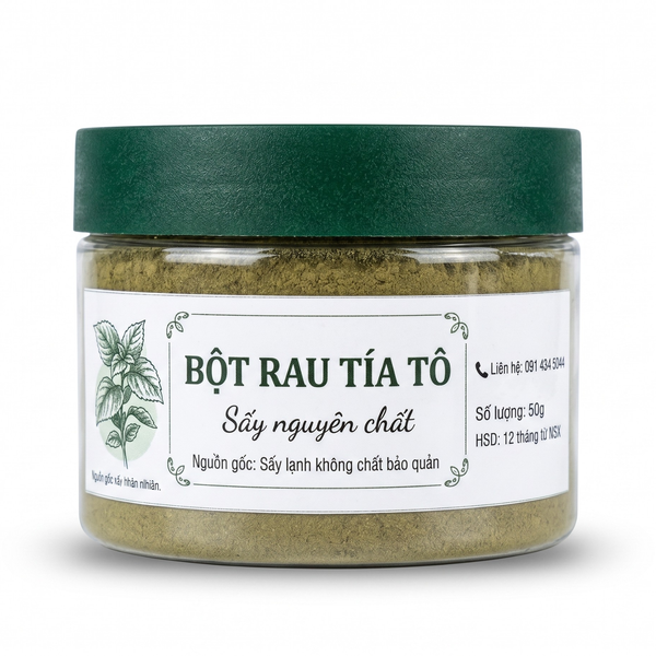 Bột Rau Tía Tô