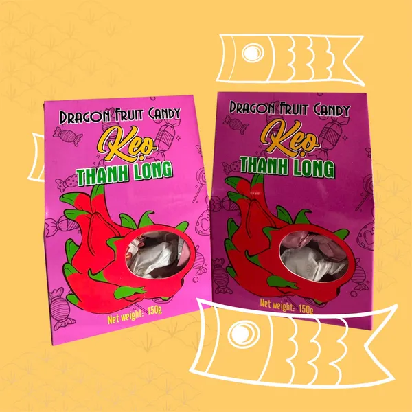 KẸO THANH LONG Vị Gừng 150G