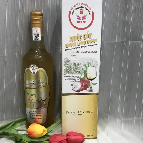 NƯỚC CỐT THANH LONG TRẮNG LÊN MEN TỰ NHIÊN  500ml 