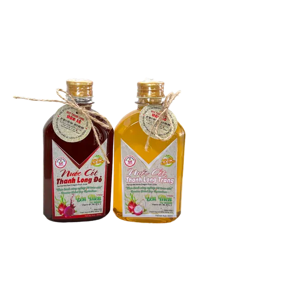 Combo 8 Chai Rượu và Nước Cốt Thanh Long