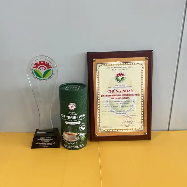 TRÀ HOA THANH LONG -  HỘP TRÒN
