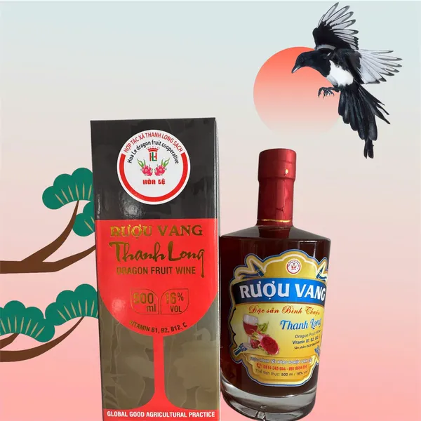 RƯỢU VANG THANH LONG 500 ml
