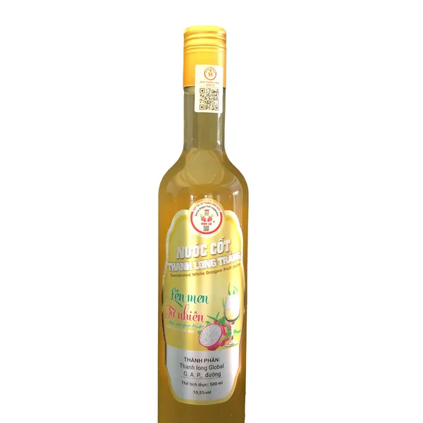 NƯỚC CỐT THANH LONG TRẮNG LÊN MEN TỰ NHIÊN  500ml 