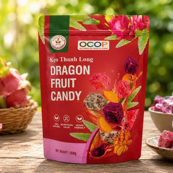 KẸO THANH LONG Vị Gừng 150G