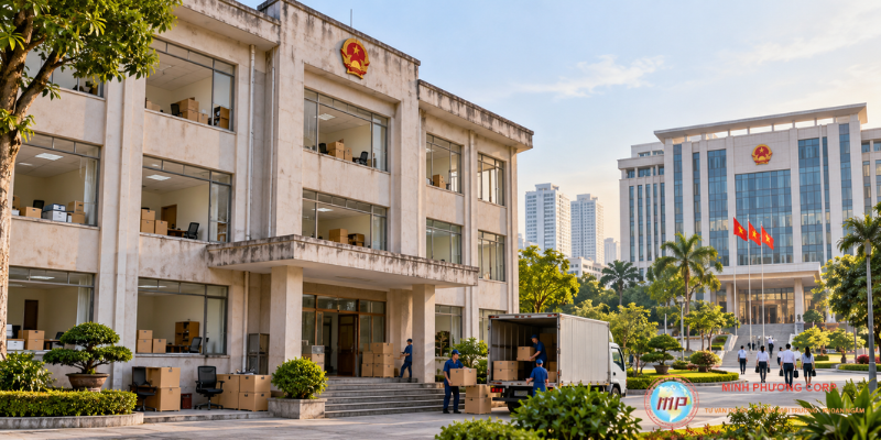 dự án cho thuê trụ sở dôi dư sau sáp nhập