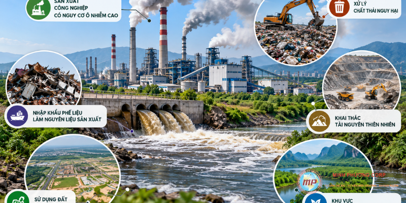 các dự án cần lập báo cáo đánh giá tác động môi trường