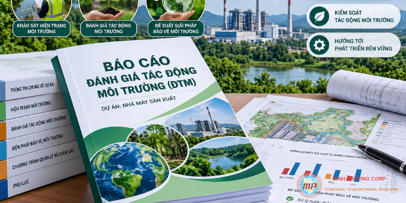 Lập báo cáo đánh giá tác động môi trường