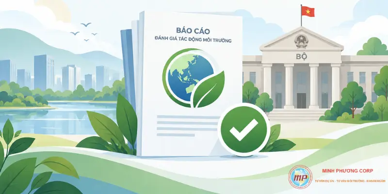 Thủ Tục Thẩm Định Báo Cáo ĐTM cấp bộ