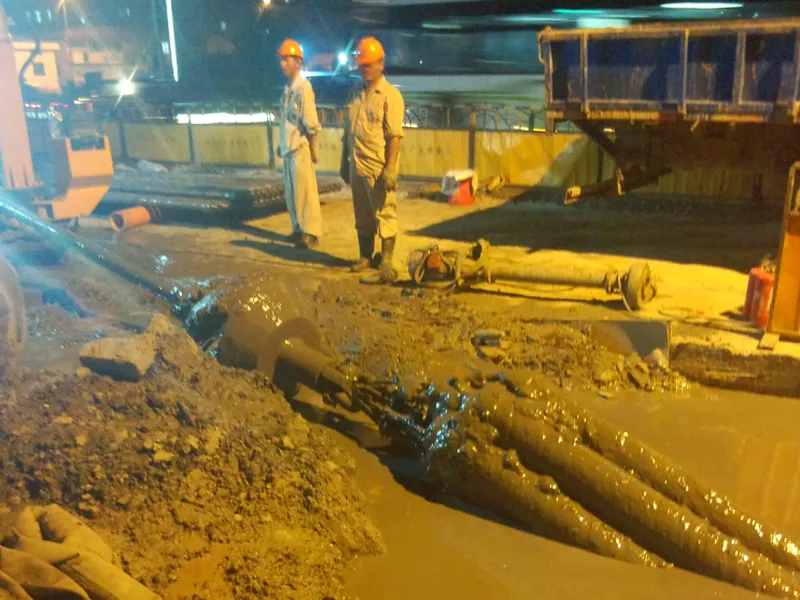 Thi công đường ống dẫn khí tuyến ống Cái Mép-Phú Mỹ và trạm phân phối khí Phú Mỹ