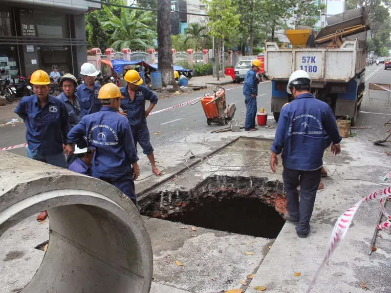 BIỆN PHÁP THI CÔNG KHOAN NGẦM CẢI TẠO ĐƯỜNG ỐNG NƯỚC THẢI