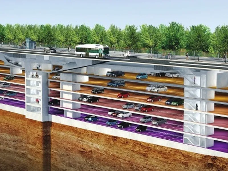 Công nghệ ngầm tiên phong - Bãi đậu xe an toàn trong không gian chật hẹp nhất