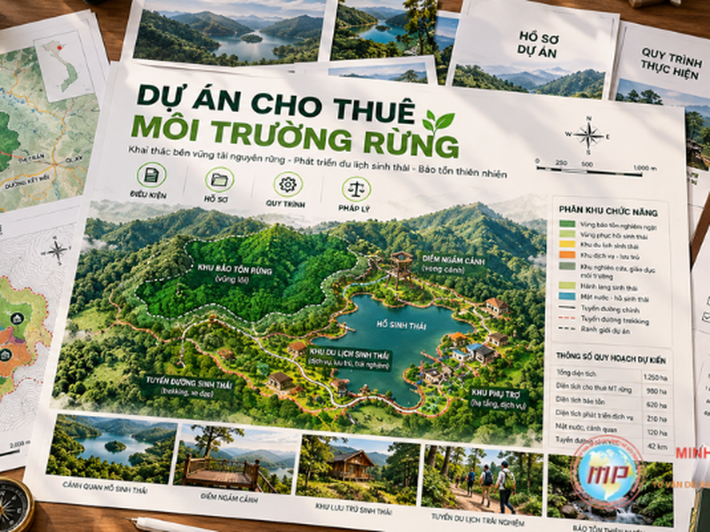 Dự Án Cho Thuê Môi Trường Rừng: Điều Kiện, Hồ Sơ, Quy Trình Và Quy Định Pháp Lý