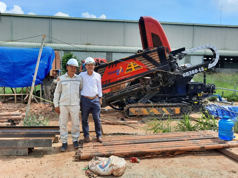 Kỹ thuật khoan không rãnh để lắp đặt đường ống khí tự nhiên