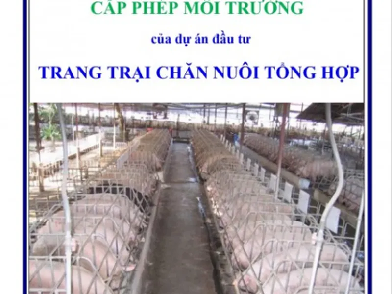 Hồ sơ xin giấy phép môi trường đầu tư trang trại chăn nuôi heo 3000 con/lứa