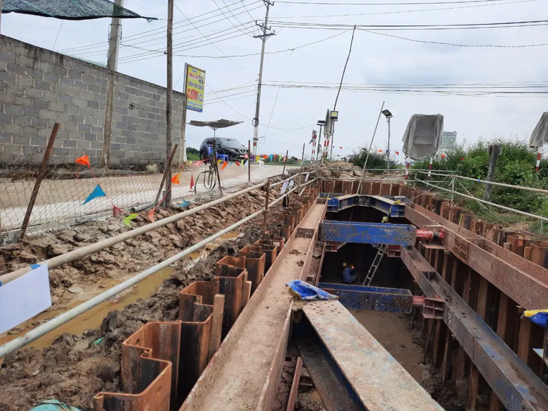 Ứng dụng công nghệ khoan ngầm kéo ống trong kỹ thuật đường ống dẫn điện