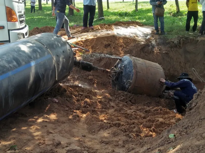 Why is bentonite used in piling and instructions for using bentonite in the drilling robot HDD