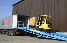 Xe nâng đóng rút hàng container Xe nâng đóng rút hàng container