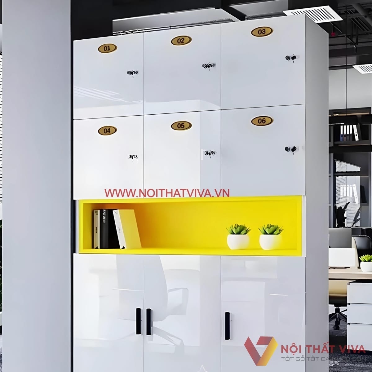 Tủ locker 4 ngăn n&ecirc;n d&ugrave;ng ở đ&acirc;u để gi&uacute;p tối ưu diện t&iacute;ch nhất?
