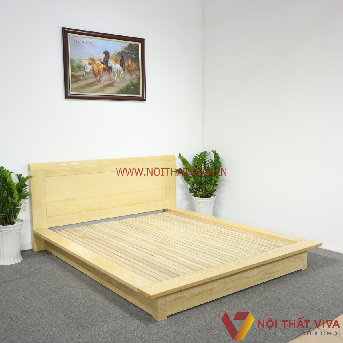 50+ mẫu giường ngủ gỗ Sồi bền đẹp, giá rẻ nhất (08/2024) tại TPHCM