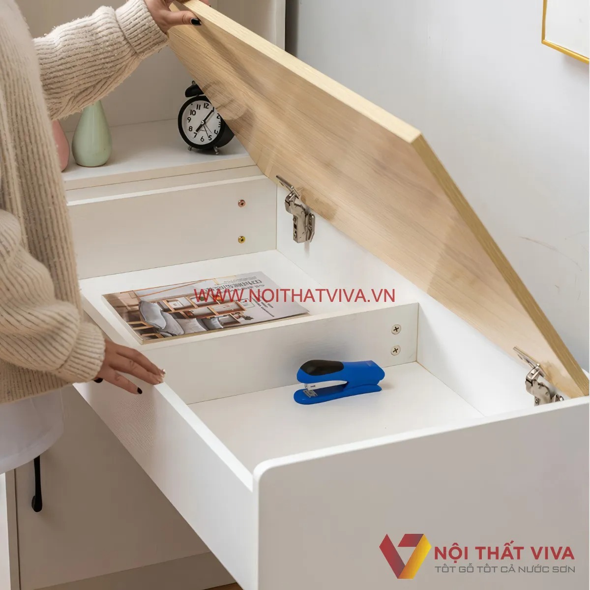 10+ mẫu bàn ghế học sinh thông minh, đa năng, phù hợp phòng học nhỏ