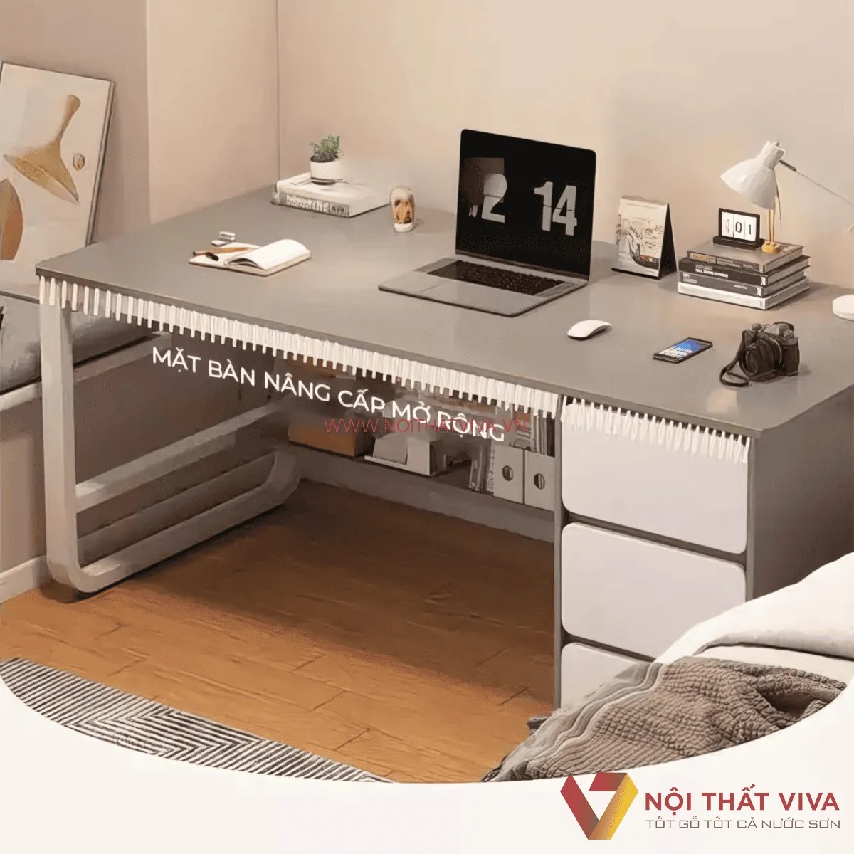10+ Mẫu bàn học cho học sinh cấp 3 đẹp, hiện đại và tiện lợi nhất 2025