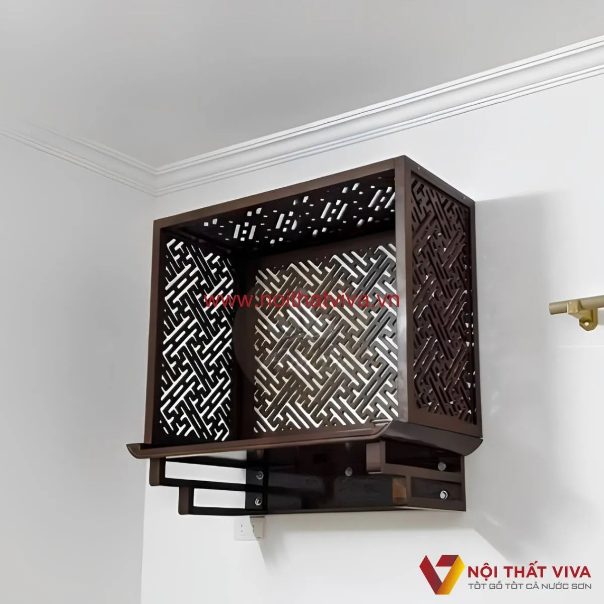 10+ Mẫu Bàn thờ treo tường 1m2 đẹp, đơn giản, tối ưu trong mọi không gian 10+ Mẫu Bàn thờ treo tường 1m2 đẹp, đơn giản, tối ưu trong mọi không gian