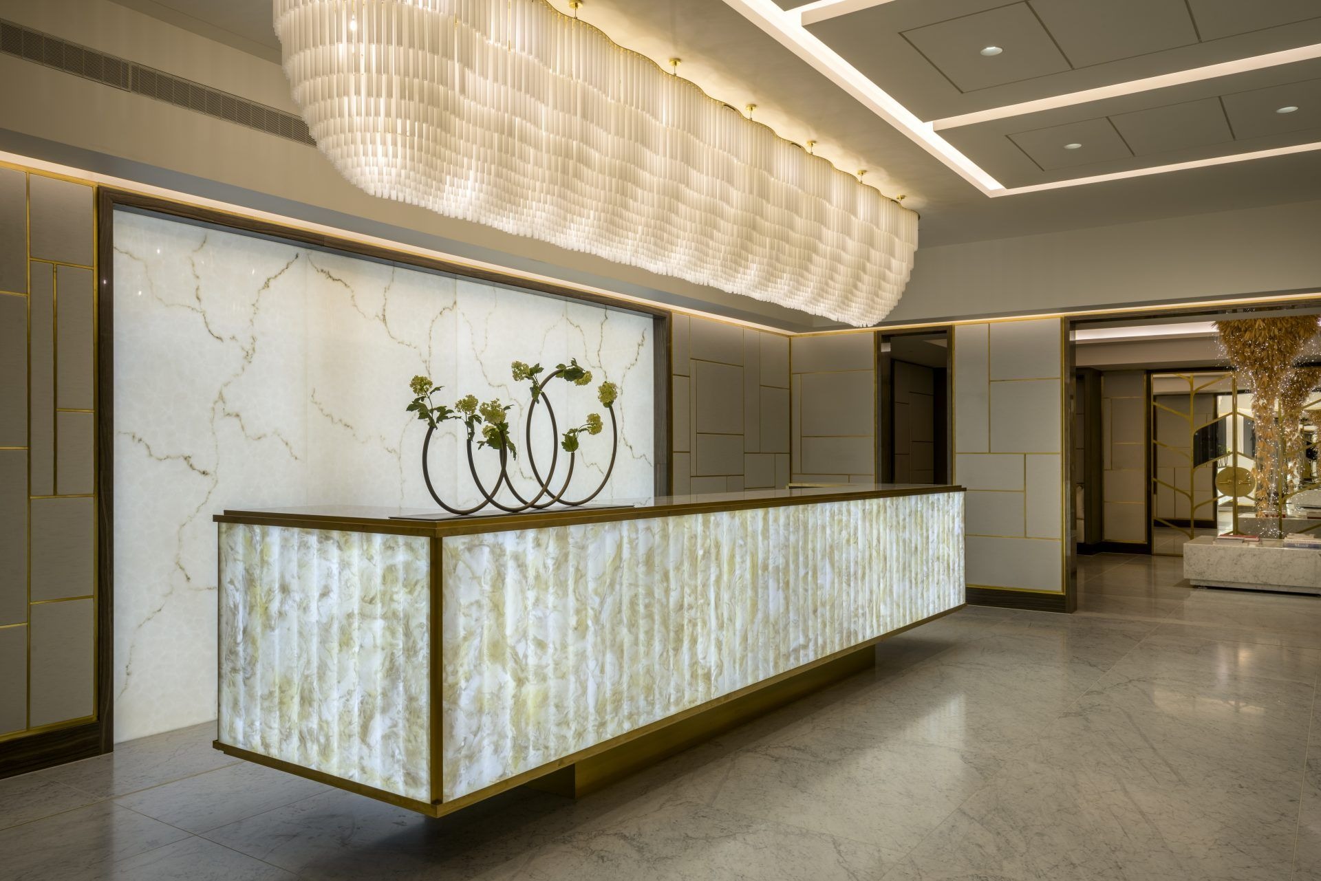 10+ mẫu quầy lễ tân spa hiện đại, chuẩn gu thẩm mỹ spa cao cấp