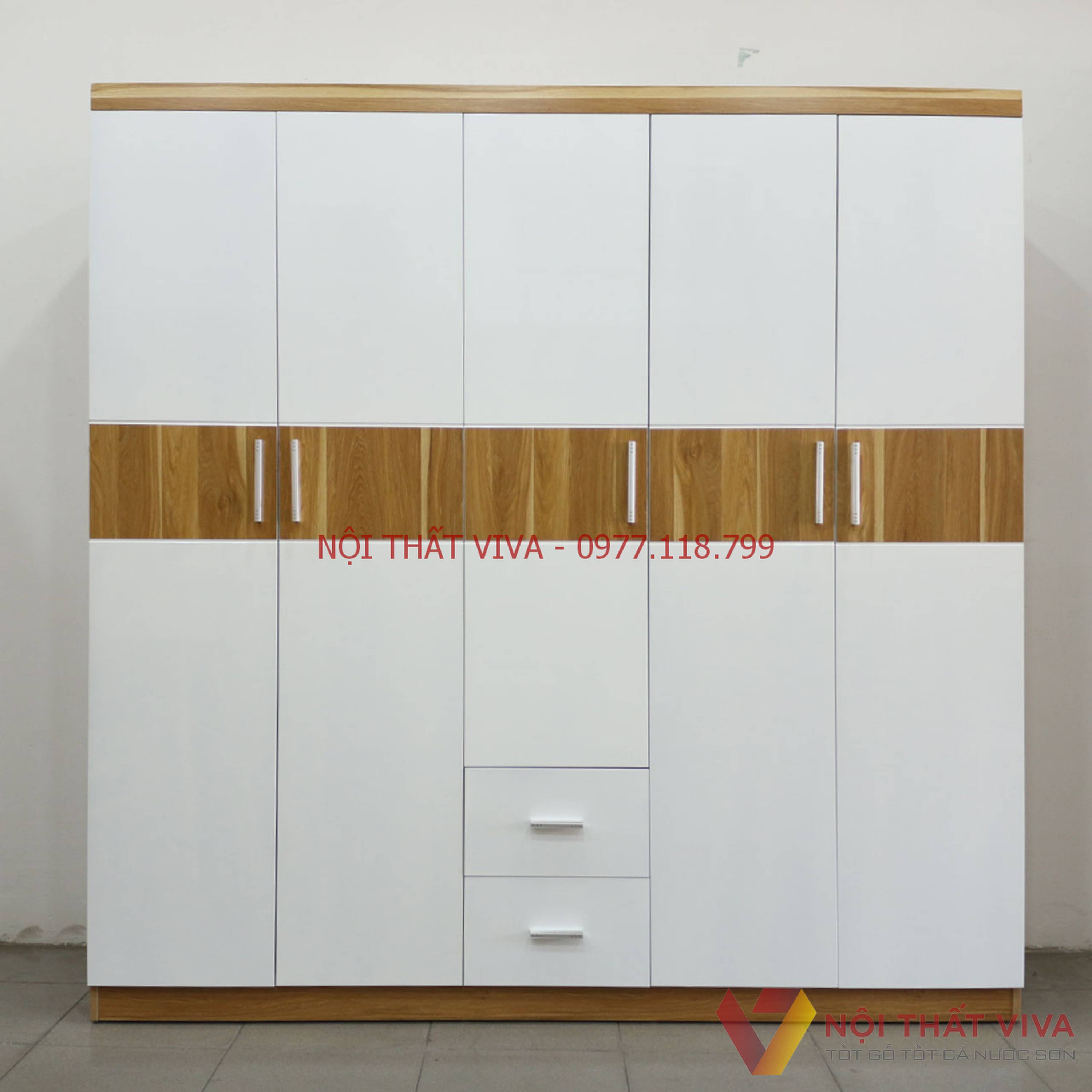 10 mẫu tủ áo 3 buồng đẹp gỗ tự nhiên và gỗ MDF giá thấp, chất lượng cao