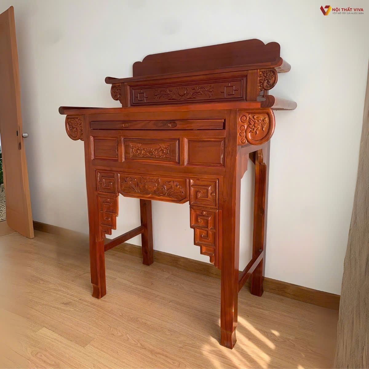 10 +mẫu tủ thờ gỗ đẹp, trang trọng cho kh&ocirc;ng gian thờ c&uacute;ng gia đ&igrave;nh