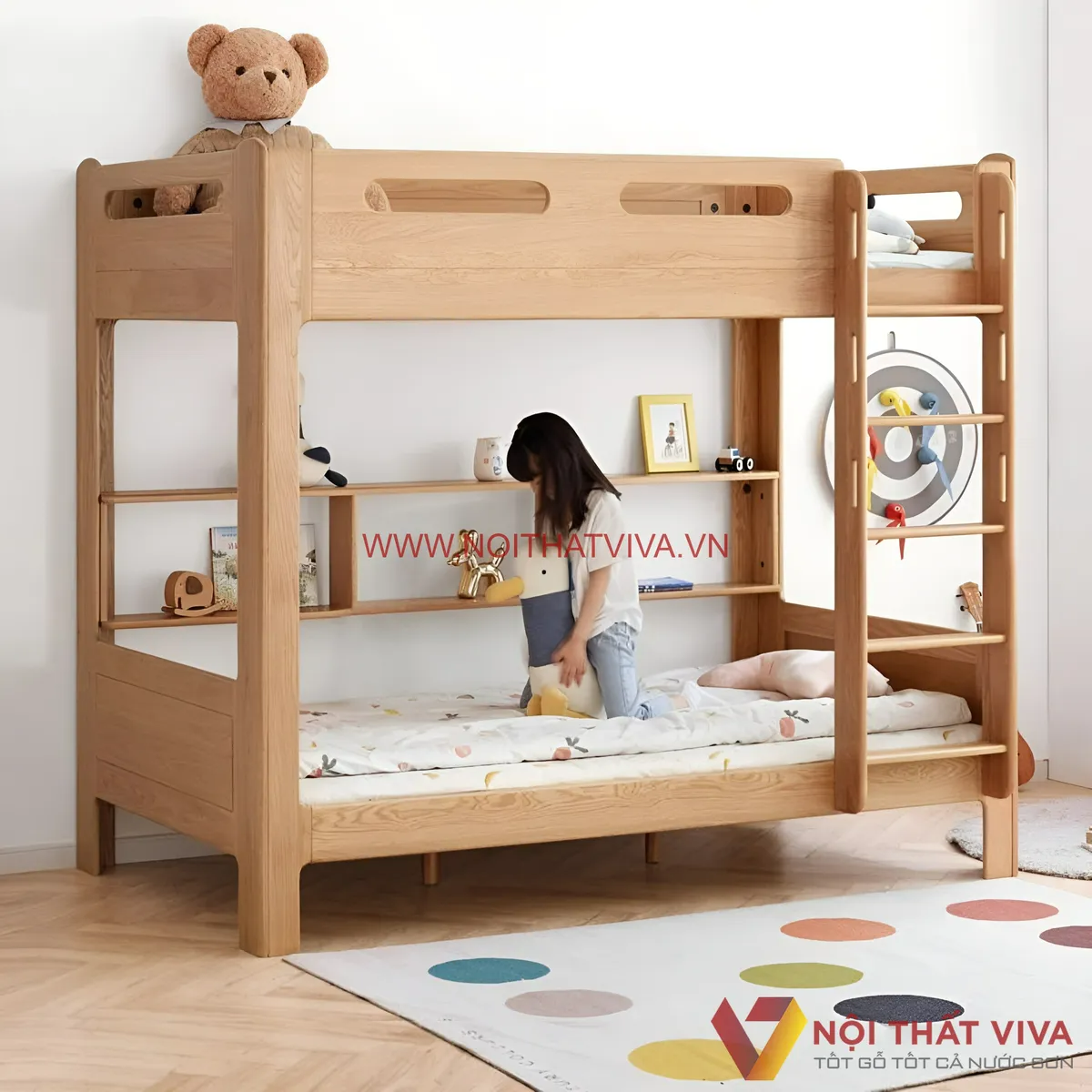 104+ mẫu giường tầng trẻ em gỗ công nghiệp đa năng hiện đại HOT NHẤT