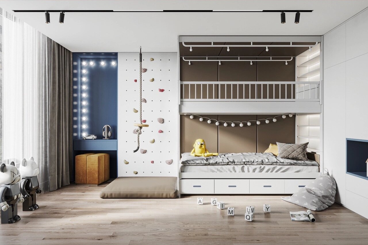104+ mẫu giường tầng trẻ em gỗ công nghiệp đa năng hiện đại HOT NHẤT
