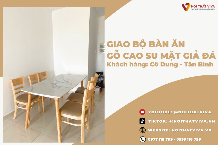 Bộ Bàn Ăn Gỗ Cao Su 6 Ghế - Sự Lựa Chọn Hoàn Hảo Cho Không Gian Ẩm Thực Sang Trọng