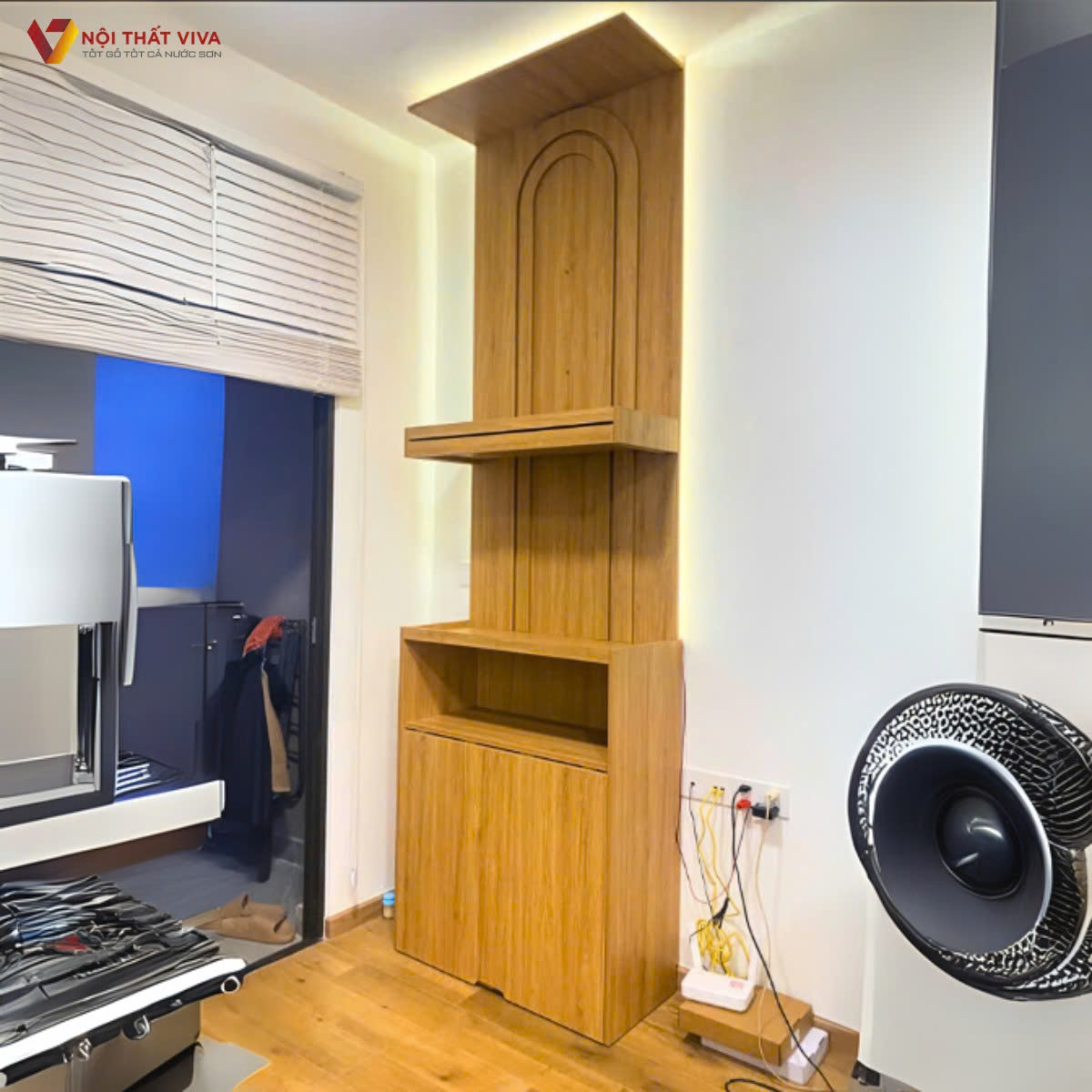 Tủ thờ gỗ công nghiệp có bền không? Những điều cần cân nhắc trước khi mua