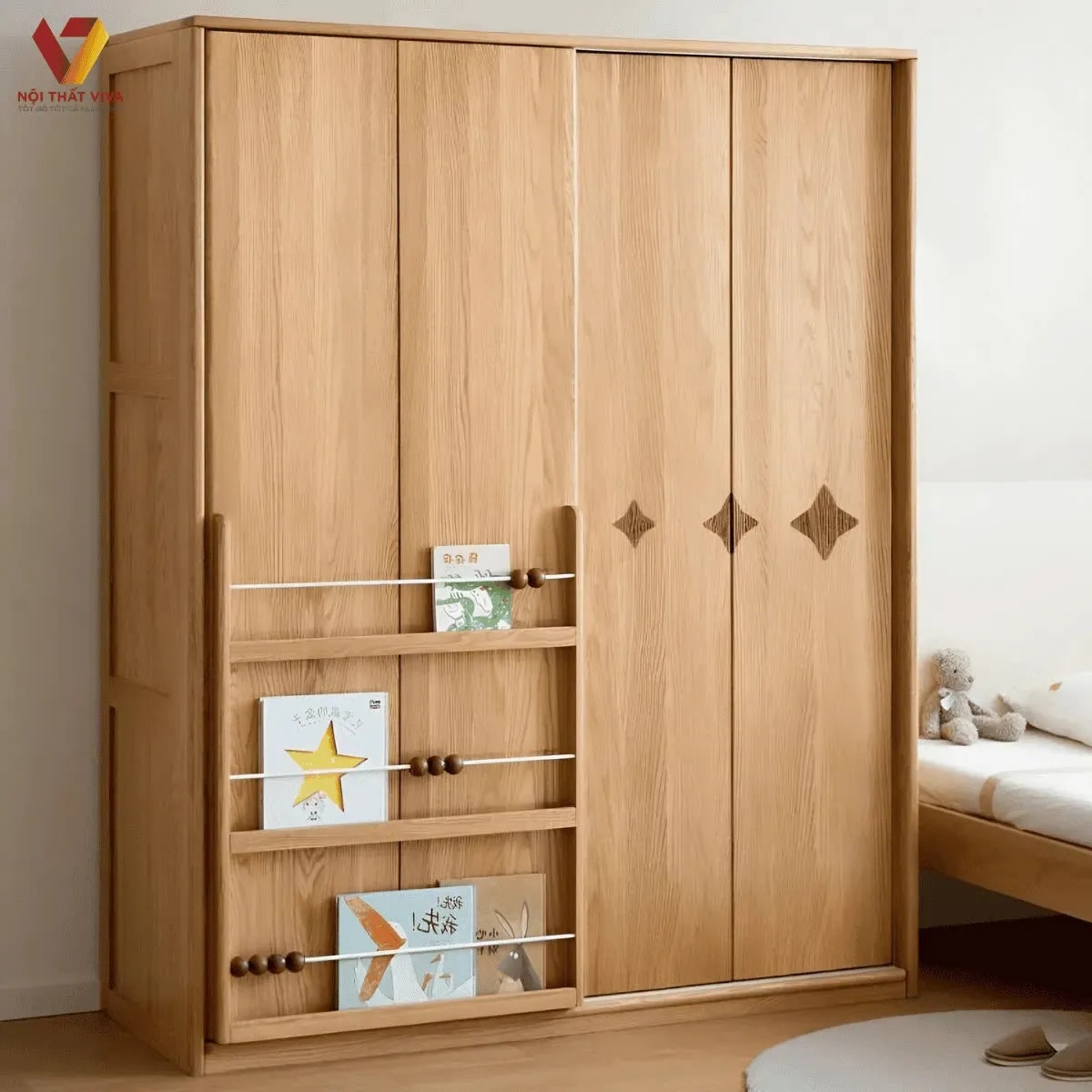 20+ mẫu tủ cho bé đẹp năng động, phù hợp với từng lứa tuổi 